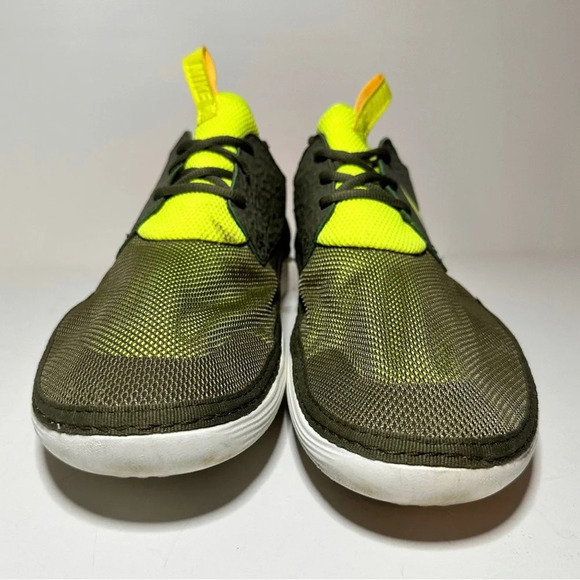 Nike Mens Solarsoft Moccasin 555301-336 Green Running Shoes Size 13 (295 Box 33) - Picture 5 of 9